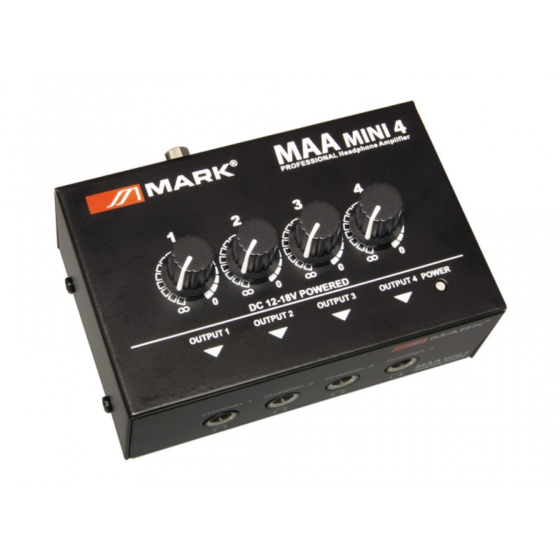 Comprar MarkPro MAA MINI 4 Amplificador distribuidor de Auriculares al  mejor precio