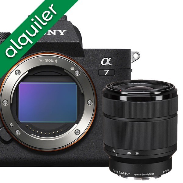 Comprar ALQUILER - Sony A7 III + Sony FE 28-70mm f/3.5-5.6 al mejor precio